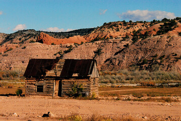 Arizona- A Ruin of an Historic Log Cabin