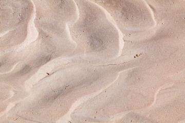 Ripple marks. The Entrada Sandstone（Middle Jurassic） is a formation in the San Rafael Group，Mostly fine-grained sandstone. Toadstool Hoodoos Trail, Kane County, Utah geology . Weathering, erosion.