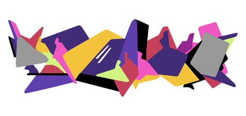 People of the future , high technology abstract futuristic background , horizontal isolated vector illustration