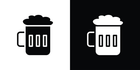 Beer icon Vector Logo Template for graphic and web design.