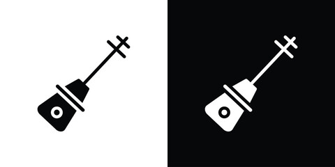 Car dipstick icon Vector Logo Template for graphic and web design.