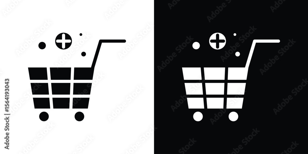 Poster procurement icon vector logo template for graphic and web design.
