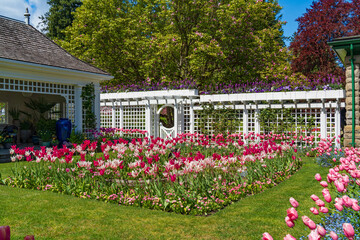 Butchart Gardens in Brentwood Bay on Vancouver Island, Canada