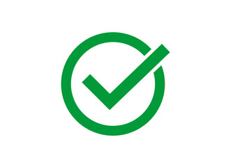 Animated Green Checkmark Video - Correct Tick Sign Approval Success, right check mark, select tick mark, confirm, with alpha channel