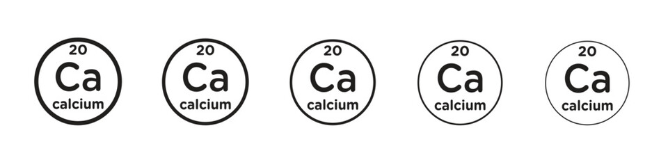 Calcium icon for your web site design, logo, app, UI.