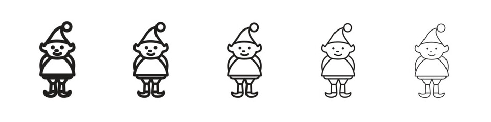 Elf icon for your web site design, logo, app, UI.