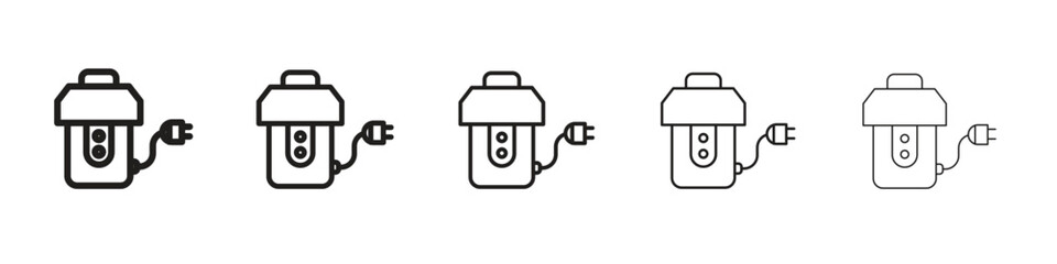 Garbage disposal icon for your web site design, logo, app, UI.