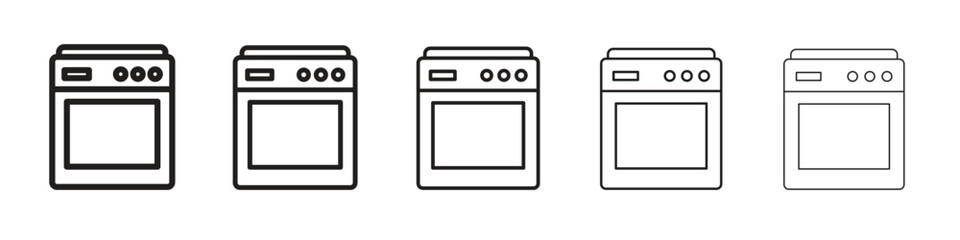 Oven icon for your web site design, logo, app, UI.