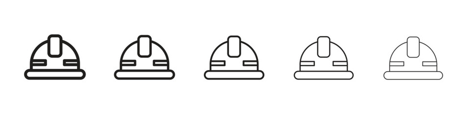 Safety helmet icon for your web site design, logo, app, UI.