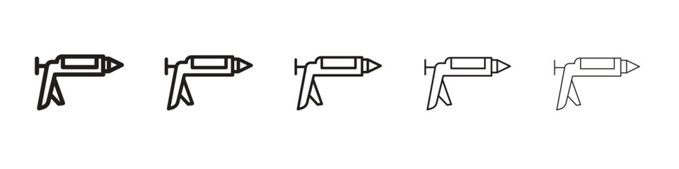 Sealants gun icon for your web site design, logo, app, UI.