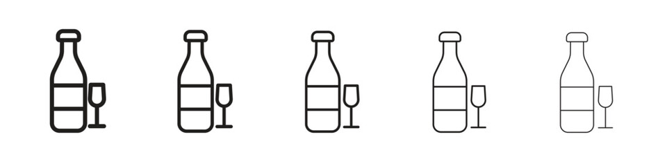 Vodka icon for your web site design, logo, app, UI.