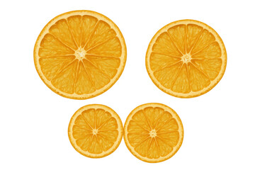 Obraz premium Orange slices glistening with juice, displaying vibrant pulp texture against transparent backdrop, perfect for culinary imagery