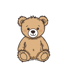 Fototapeta premium vector teddy bear cartoon