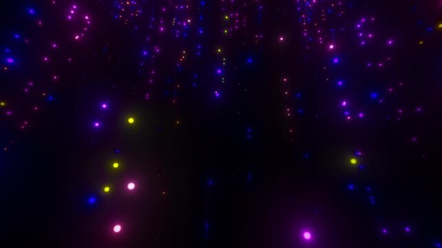 Abstract Blue and Pink Light Background Loop

