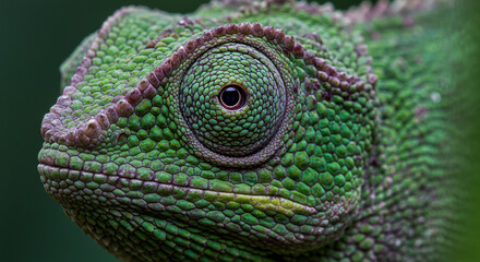 chameleon on a branch