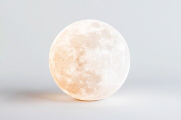 Glowing moon representing mindfulness and tranquility for meditation and relaxation