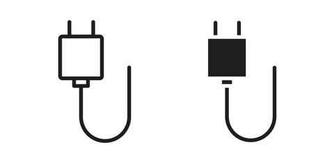 Charger icon. Vector Illustration. Isolated vector Illustration. EPS Illustration.