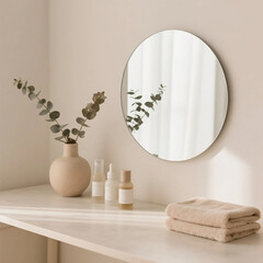 Natural Light Rustic Interior with Handmade Details and Textures