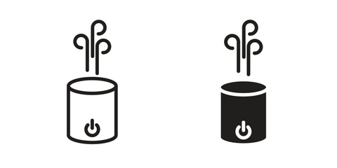 Humidifier icon. Vector Illustration. Isolated vector Illustration. EPS Illustration.