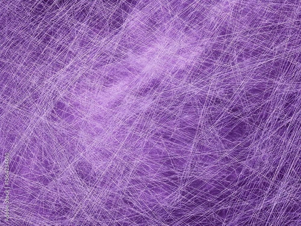 Poster abstract purple strands in an intricate web of light and texture with a dreamy quality