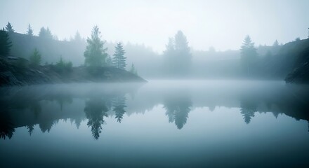 Fototapeta premium Sunset over a desert landscape featuring various cacti and agave plants.