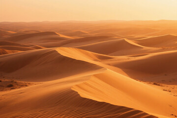 Dreamy Aesthetic Landscape with Soft Light and Natural Scenery