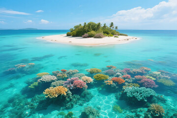 Dreamy Aesthetic Landscape with Soft Light and Natural Scenery