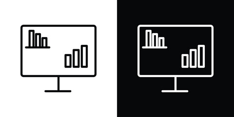 Equity derivatives icon graphic element Illustration template design