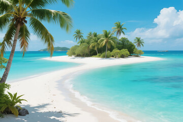 Dreamy Aesthetic Landscape with Soft Light and Natural Scenery