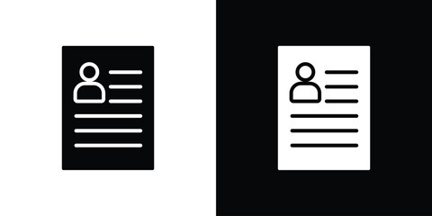 Criminal record icon symbol illustration doodle design