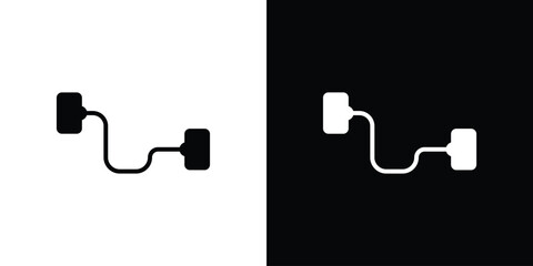 Exercise bands icon symbol illustration doodle design