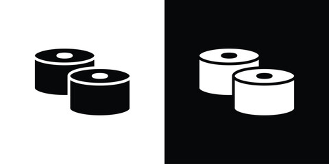 Sushi icon symbol illustration doodle design