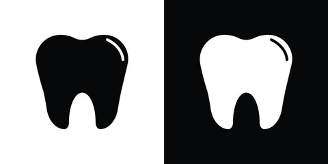 Tooth icon symbol illustration doodle design