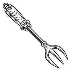 Barbecue fork utensil grilling cooking