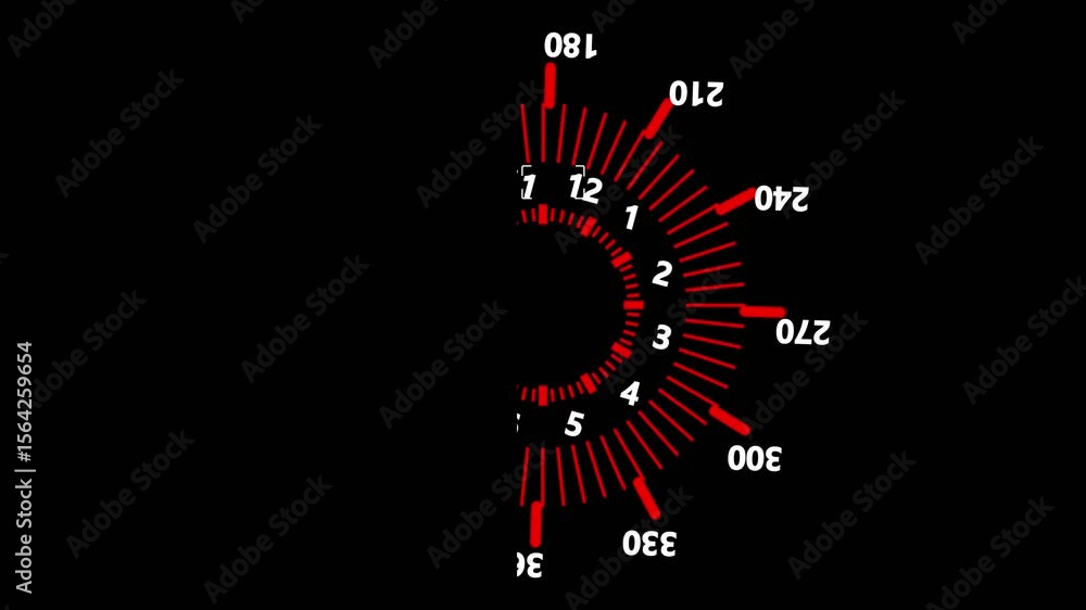Poster digital clock icon. abstract moving clock icon ,stopwatch. abstract wall clock illustration backgrou