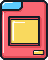 fullshot_of_a_memory_card_icon_the_background_color_should_be_whi