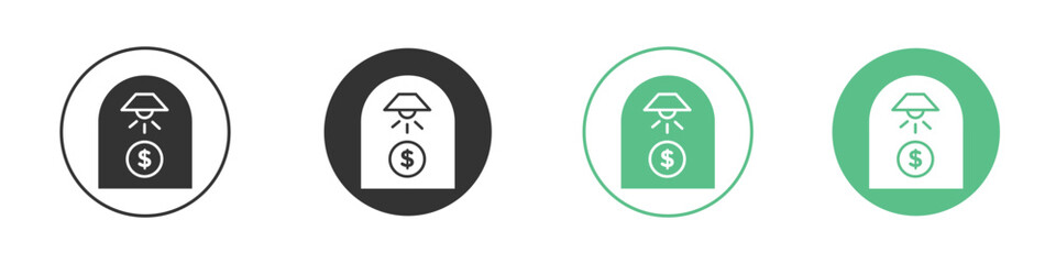 Business incubator icon symbol illustration doodle set. EPS10