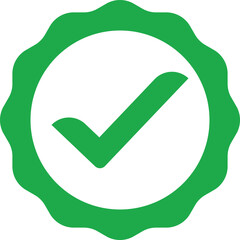 Green Checkmark Seal of Approval Quality, Verified, and Approved