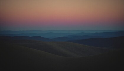 Nocturnal Gradient Lens in mountain 