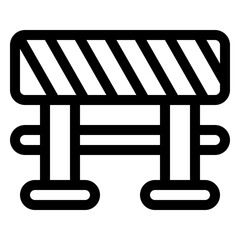 road block icon