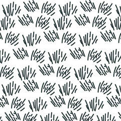 Texture in the form of bunches and clusters of lines imitating grass.