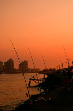 Fishing Orange