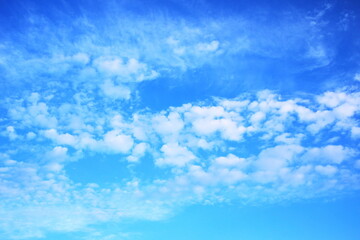 青空と綿雲