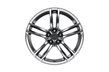 Obraz premium Racing silver car wheel high quality realistic image