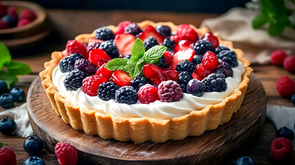 Fresh Berry Tart