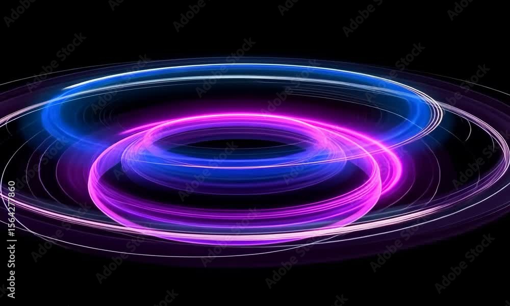 Aufkleber lights swirl in vibrant patterns creating stunning visual effects at night event