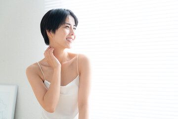 Fototapeta premium 若い女性のビューティー