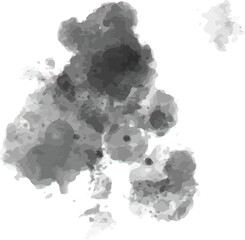 Watercolor Splash or Stain Vector