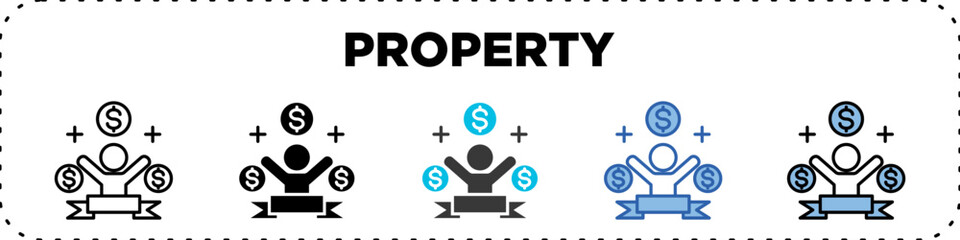 Property Icon Pack Line Glyph