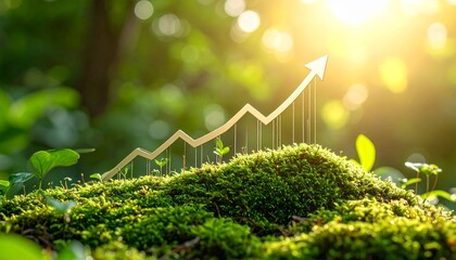 Curved Graph on Mossy Hill
